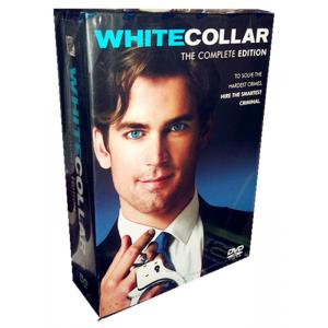 White Collar Seasons 1-5 DVD Box Set - Click Image to Close